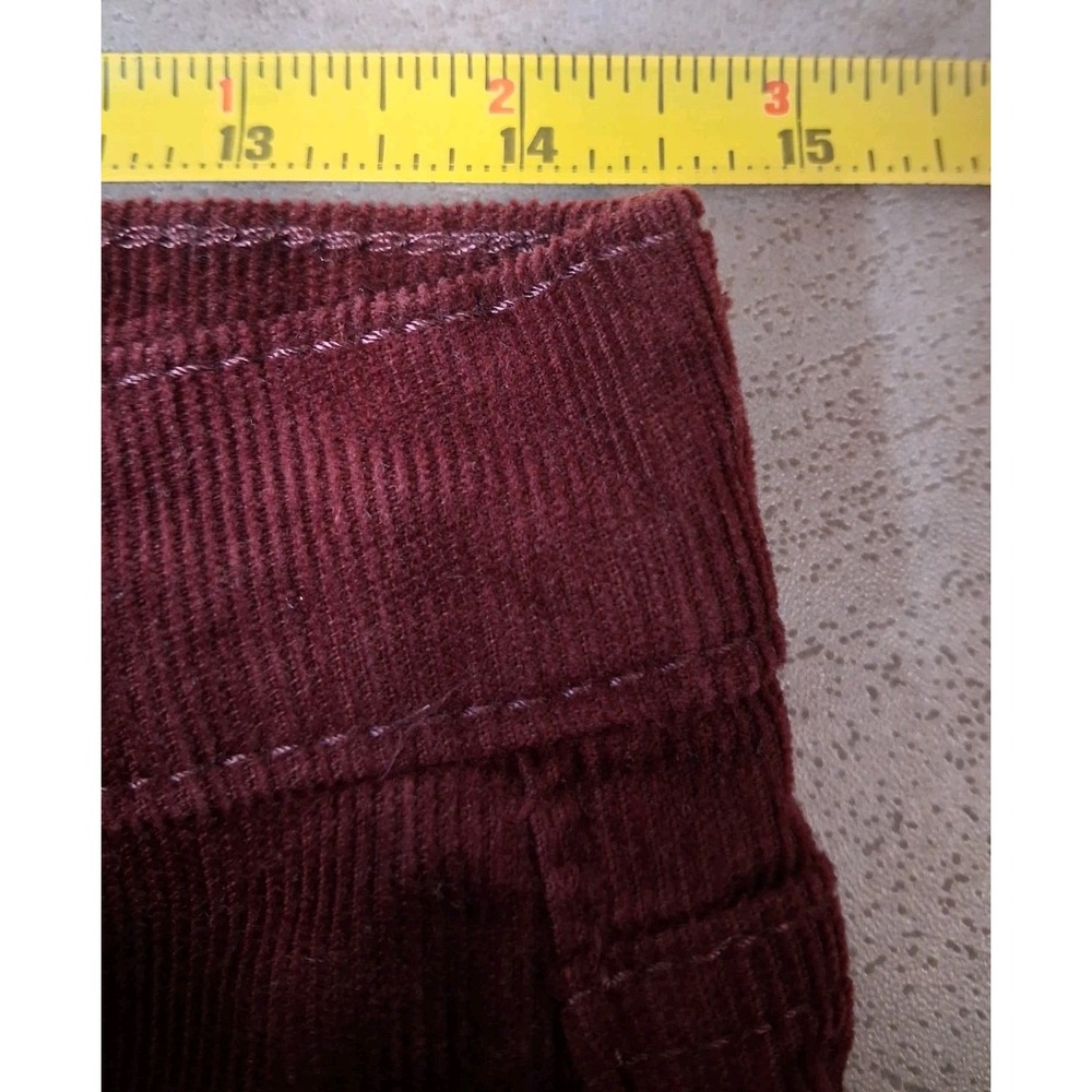 Gap High Rise Vintage Slim Corduroy Pants Size 6 Fall - Picture 7 of 9